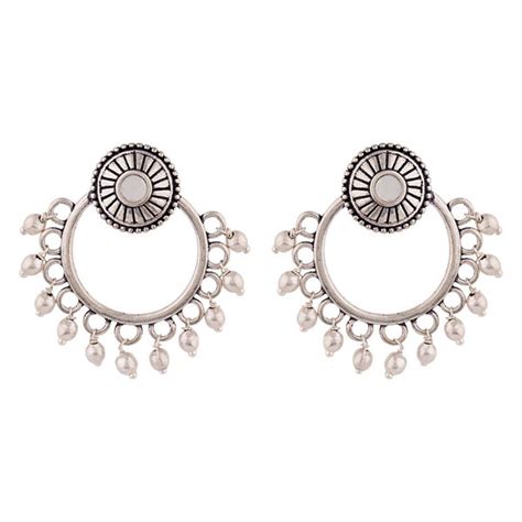 Work Essentials Ethnic Hoop Earrings – VOYLLA