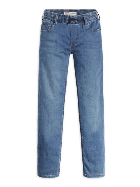 Levis Boys Athletic Pull On Jeans - Durable - Sizes 4-18 - Walmart.com