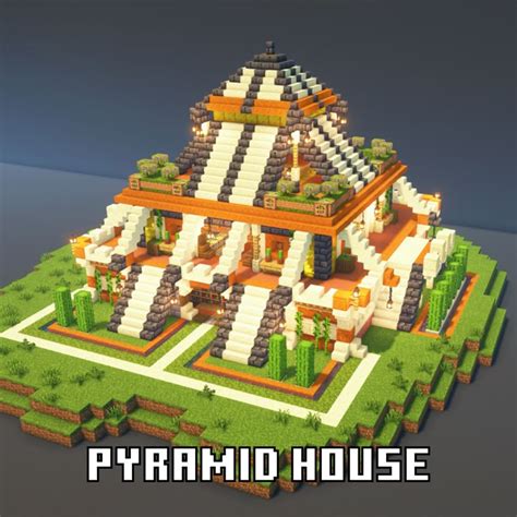 Image result for How to Make a Pyramid in Minecraft Tutorial