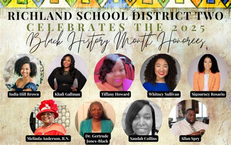 Richland Two Honors Our Black History Month Honorees | Details