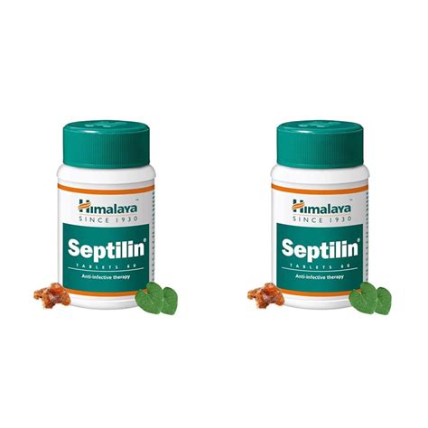 Buy Himalaya Septilin Tablets - 60 Tablets (Pack of 2) Online at Low ...