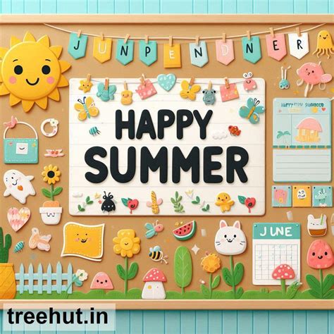 Happy June, Summer Bulletin Board Ideas, June Bulletin Board Ideas