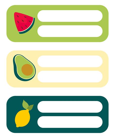 Name Label Template - 10 Free PDF Printables | Printablee