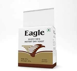 Eagle Yeast Instant Dry Yeast for Bread Making, Fast Acting Instant ...