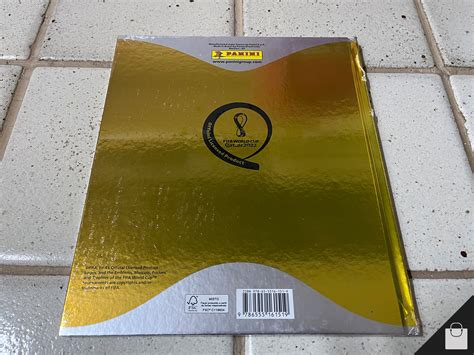 Buy Panini Golden Album 2022 World Cup Qatar Empty Hardcover FIFA WC ...