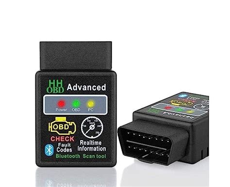Advanced OBD Bluetooth Auto Scanner OBDII 2 (1 Year Warranty) Car ELM ...