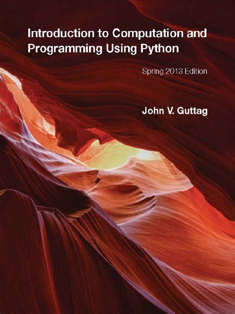 Image result for Introduction to Computation and Programming Using Python Cover Pages
