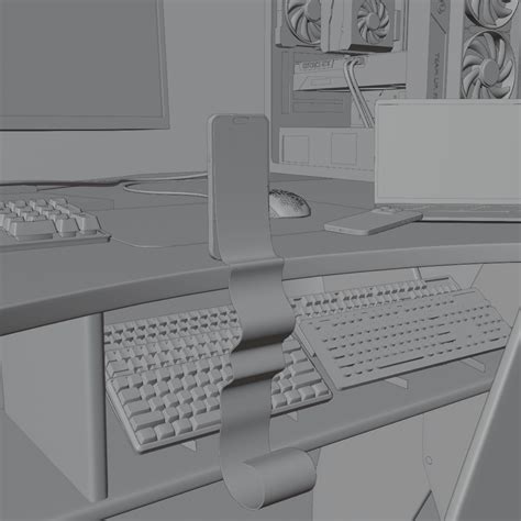 Digital T Screen Render 的图像结果