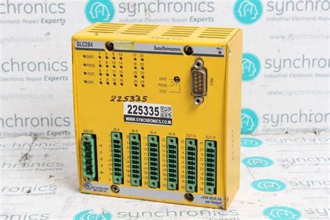 BACHMANN ELECTRONIC Safety Processor Module SLC284… Repair India ...