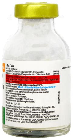 Augmentin 1.2gm Injection: Uses, Side Effects, Price & Substitutes