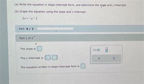 Image result for How to Write an Equation Using the Slope Intercept Form
