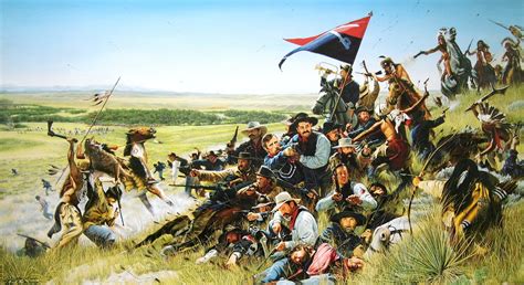 The Last Command Custer's Last stand Battle of the Little Big Horn ...