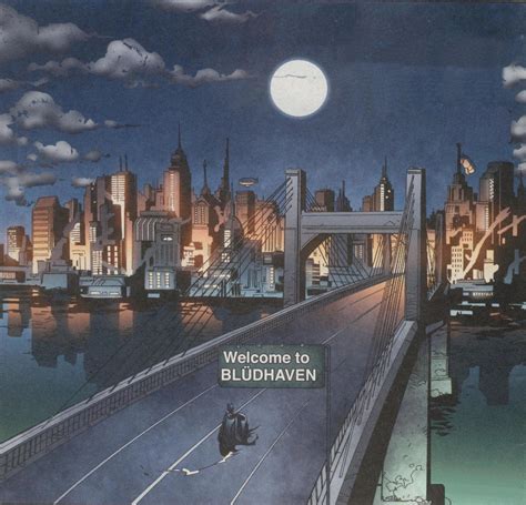 What are the differences between Gotham and Bludhaven? Because I have a ...