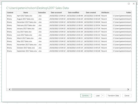 How to Query Multiple Excel Files 的图像结果
