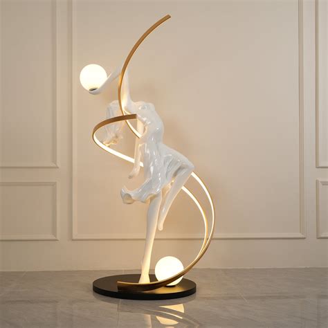Misha Goddess Statue Floor Lamp - Docos