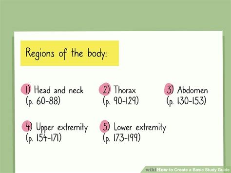 How to Create a Basic Study Guide 的图像结果