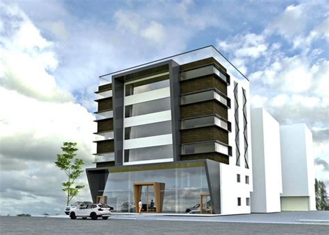 Stylish Commercial Building Design in Secunderabad | homify