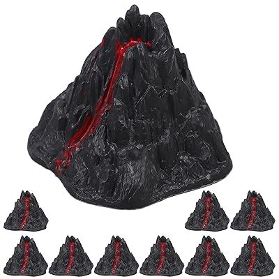 DECHOUS 10Pcs Plastic Volcano Toy Fake Volcano Decor India | Ubuy