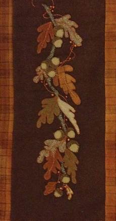 felt applique patterns wool applique oak leaves by louise jalowiec of felt applique patterns wool applique oak leaves by louise jalowiec of