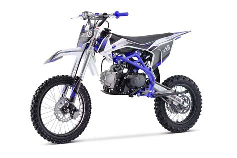 HHH X18 125cc 4-Stroke ‎Gas Powered Dirt Bike-Blue - Walmart.com