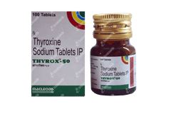 Thyrox 50 Tablet – Hypothyroidism Therapy