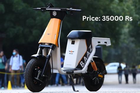 Baaz Bikes Electric Scooter: A Futuristic Made In India EV that is ...