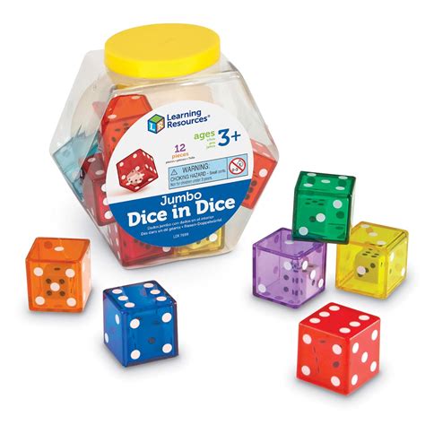 Jumbo Dice in Dice : Amazon.in: Toys & Games