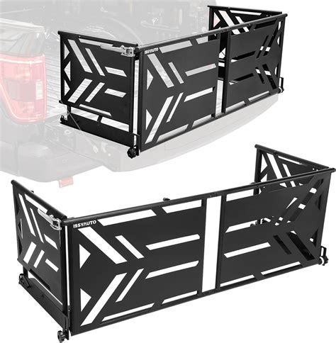 ISSYAUTO Collapsible Truck Bed Extender Compatible with 2021-2024 Ford ...