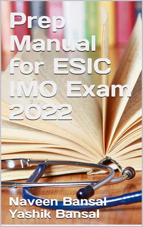 Prep Manual For ESIC IMO Exam 2022 eBook : Bansal, Naveen, Bansal ...