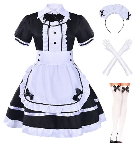 Buy Elibelle Japanese Anime sissy maid dress Cosplay Sweet Classic ...