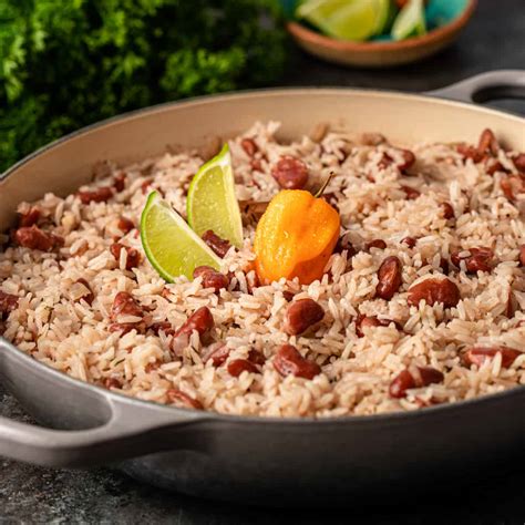 Jamaican Rice and Peas (Beans and Rice) | Kevin Is Cooking