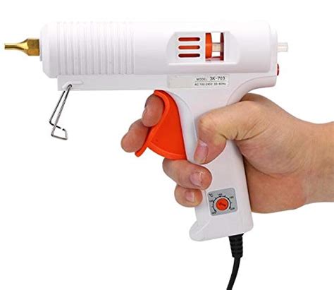 Buy 110W Hot Melt Glue Gun High Temp Heater Gun Electric Heat Glue Gun ...