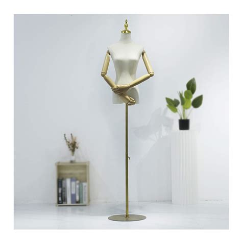 Buy Female Mannequin Torso, Height Adjustable Headless Mannequin Half ...