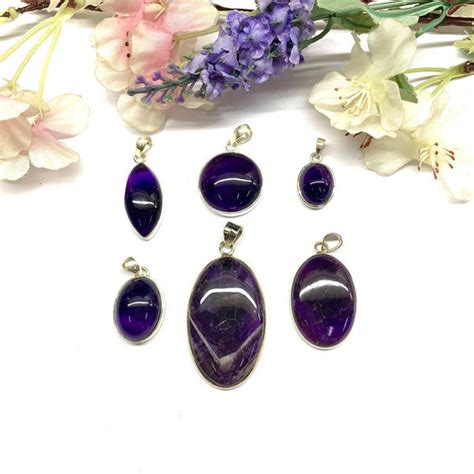 Shop Crystal Pendants in Silver