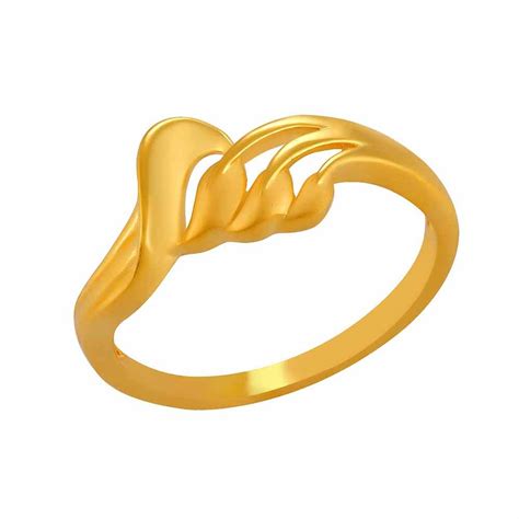 Jos Alukkas 22k (916) Yellow Gold Ring : Amazon.in: Fashion