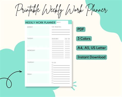 Image result for Weekly Planner Not Ability
