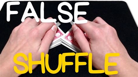 Image result for False Shuffle Tutorial