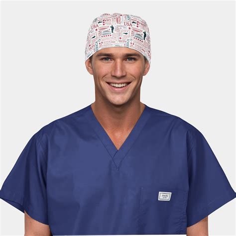 American Honor - Men's Surgical Scrub Hats – Blue Sky Scrubs