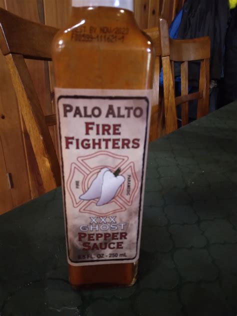 If you like Taco Bell sauces, get one of these Palo Alto Firefighter sauces. - Chili Chili
