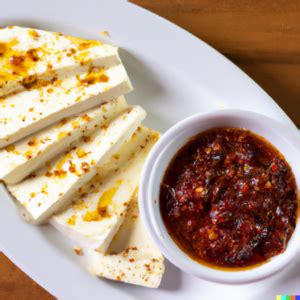 Queso Panela Asado con Salsa de Chipotle - recetas de quesos