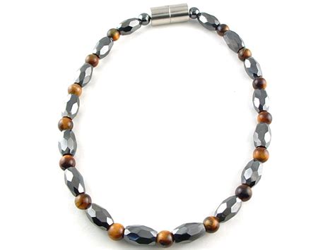 Hematite Magnetic Anklet Grand Marquise Jr