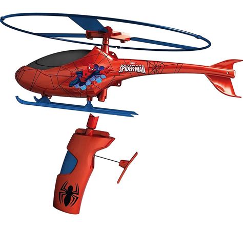 Buy online Marvel Spiderman Rescue Helicopter Red | Hamleys India