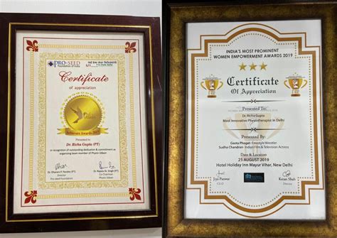 Awards & Recognitions – AlignBody Delhi