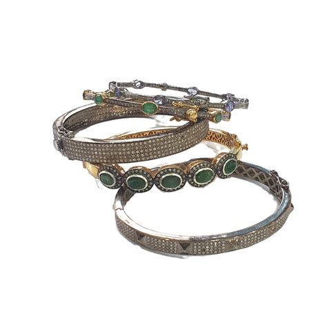 Pave Diamond Bracelet And Bangles – Gemco Jewelry New York Inc