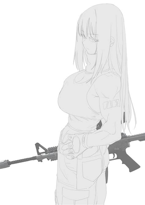Image result for Girls Frontline Drawing