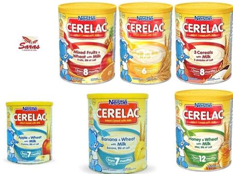 Nestle Cerelac Infant Cereal - 400g/1kg Mixed India | Ubuy