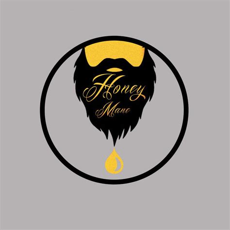 Logo design for “Honey Mane" beard oil | Freelancer