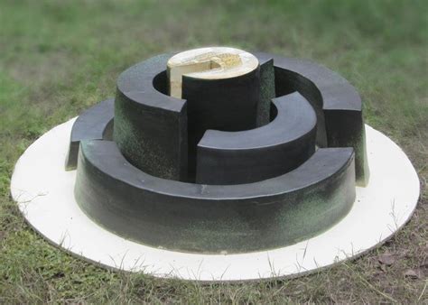 "Sequence": Grey Sculpture by Owanka Bhattacharjee | ArtZolo.com