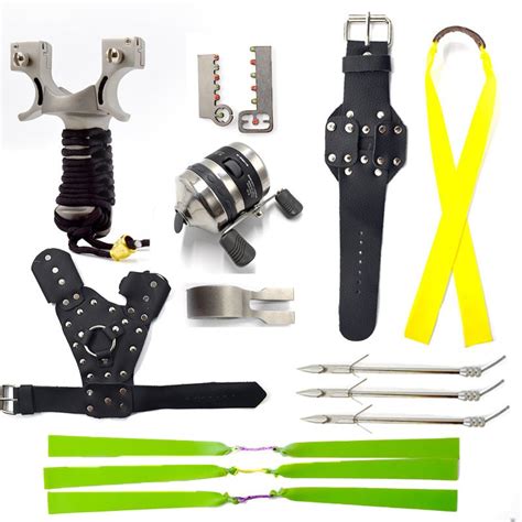 Stainless Steel Powerful Slingshot Outdoor Fishing Professional Slings ...