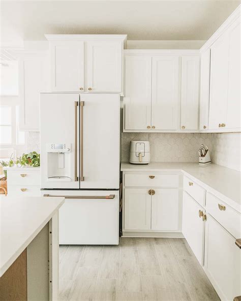 All-White Kitchen with White Appliances | A Taste of Koko